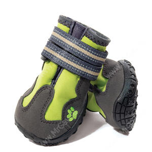 Ботинки Triol для собак, XS, зеленые