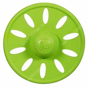 Летающий диск JW Whirl-Wheel из каучука, маленький, зеленый