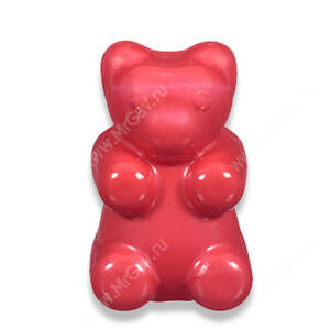 Медведь суперупругий JW Megalast Bear, средний, красный