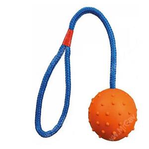 Мяч на верёвке Trixie 7 см*30 см, каучук
