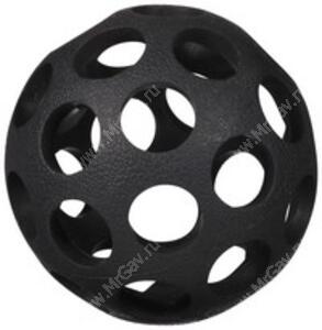 Мячик с круглыми отверстиями JW Hol-ee Bowler Dog Toys, малый, черный