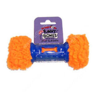 Забавная косточка Fat Cat Micro Funny Bones Dog To, маленькая, оранжевая