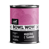 Консервы для собак Bowl Wow индейка с тыквой, 850 г