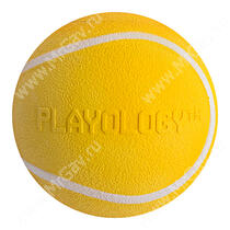 Мяч с пищалкой Playology Squeaky Chew Ball, 6 см, курица