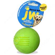 Мячик с пищалкой iSqueak Ball из каучука, малый, зеленый